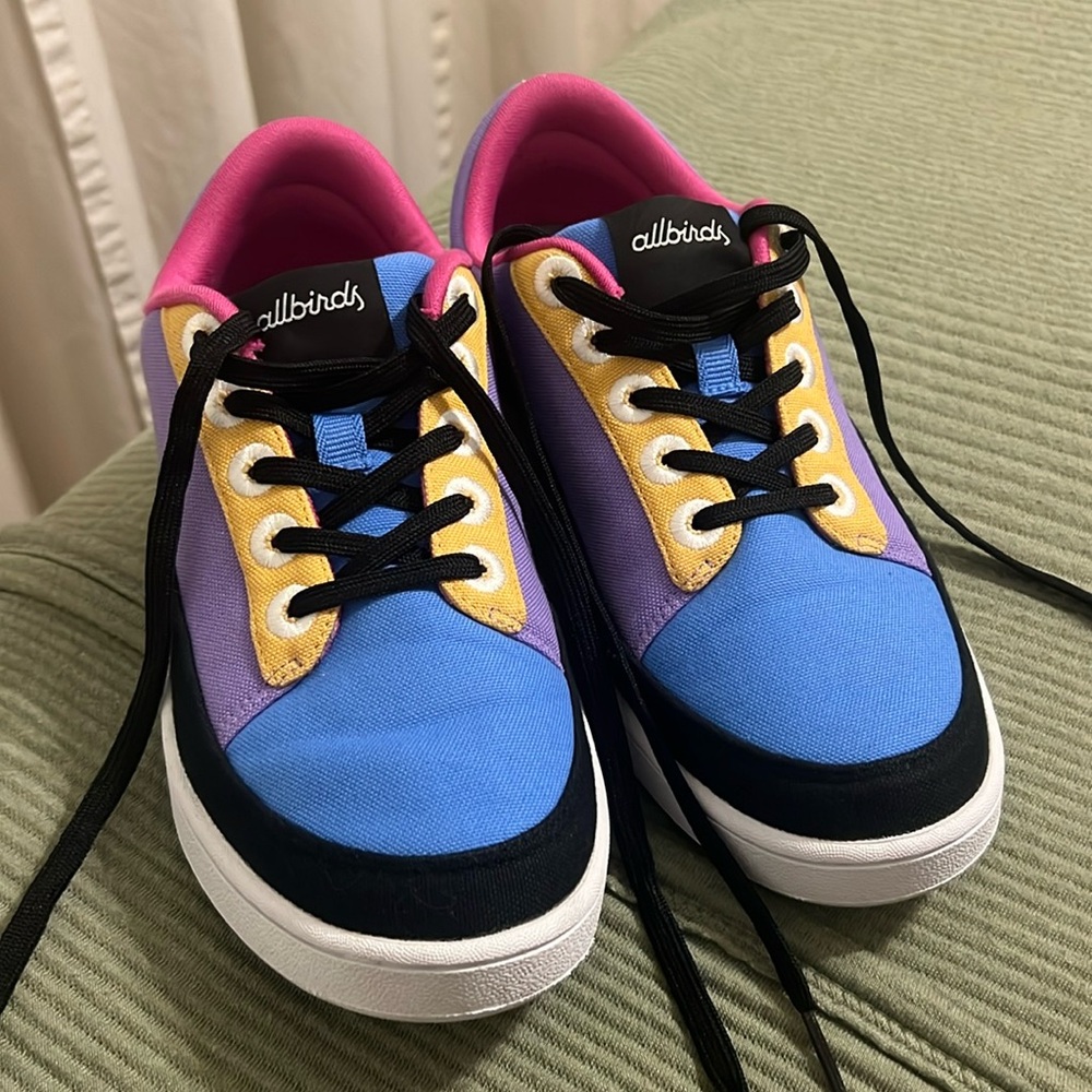 Allbirds Canvas Pacers in Limited Edition Chia Purple